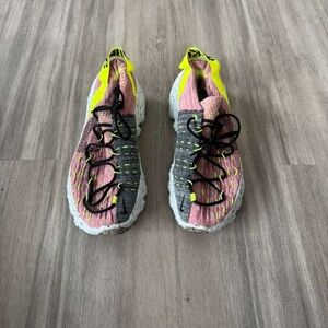 Nike Pink and Gray Sneakers